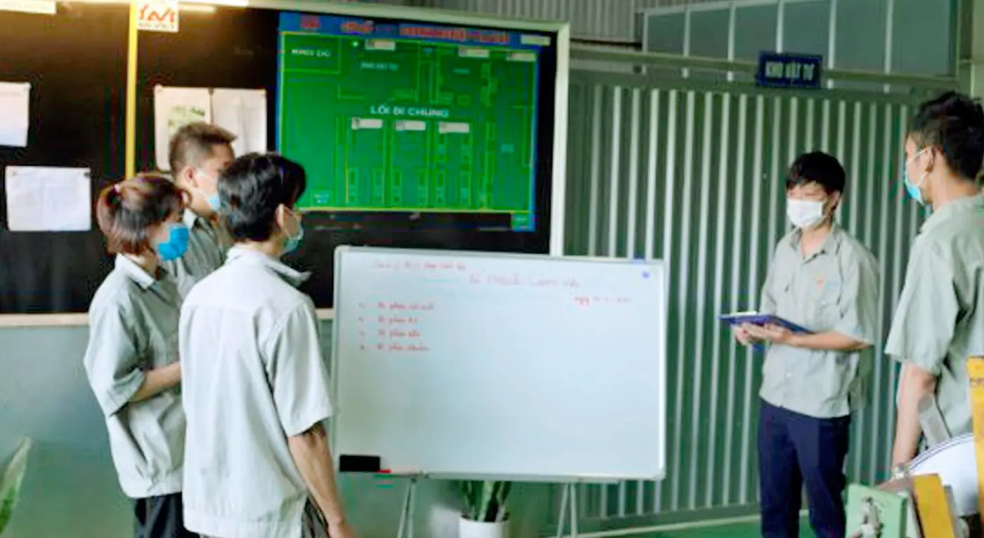 Họp chất lượng tại hiện trường An Việt